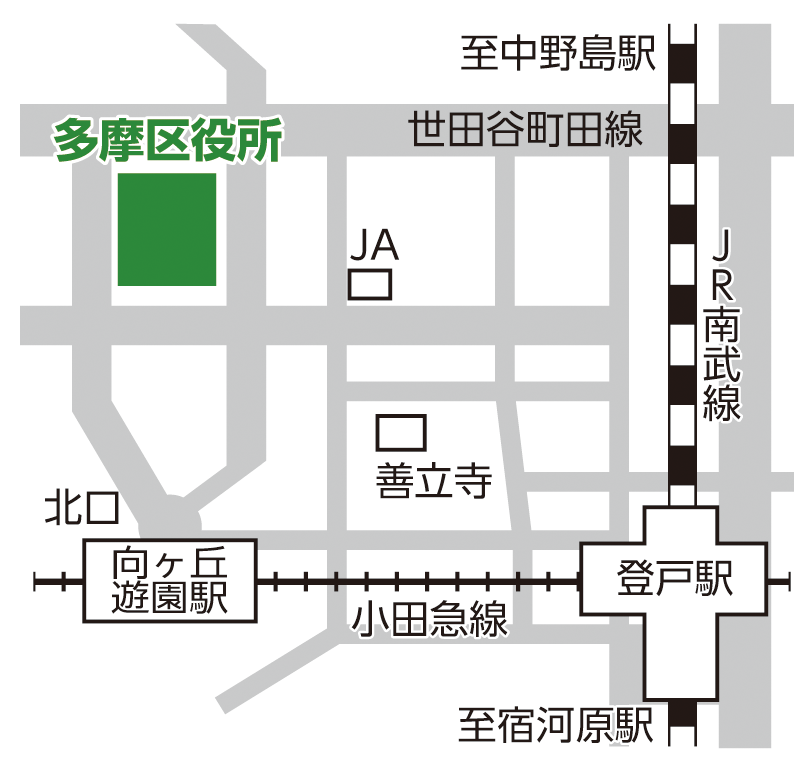 多摩区役所11階会議室